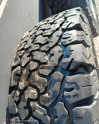 Gomme con cerchio lega  205 70 25