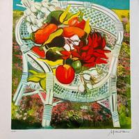 Athos Faccincani litografia 80x60