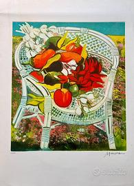 Athos Faccincani litografia 80x60