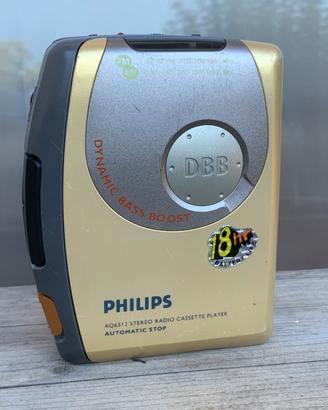 Walkman Philips Radio AM/FM Cassetta Stereo