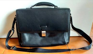 Cartella porta pc Piquadro in pelle