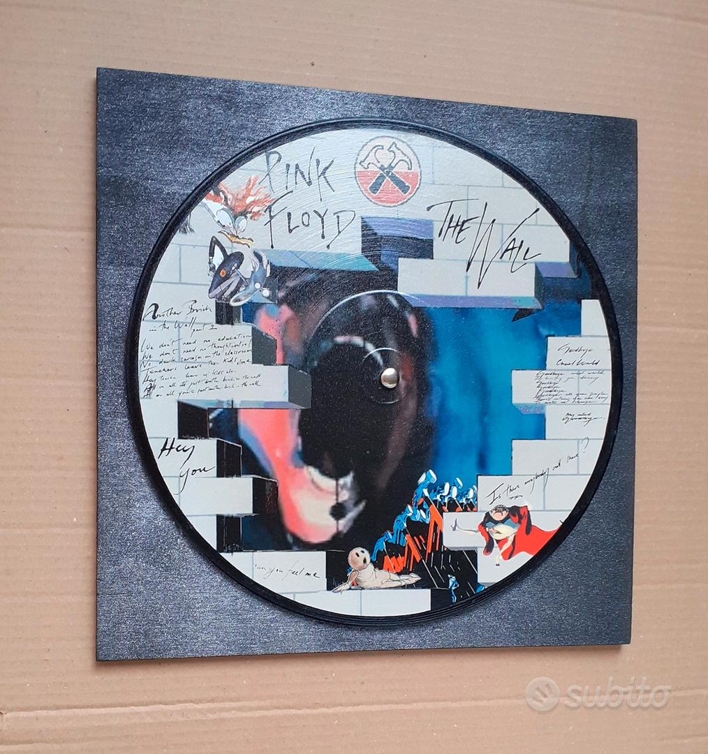 Vinile 33 giri a quadro omaggio ai Pink Floyd - Musica e Film In