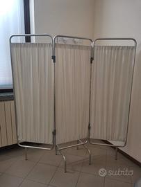 Paravento medico a 3 ante