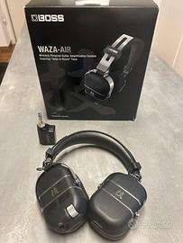 Boss Waza air cuffie chitarra bluetooth e wireless