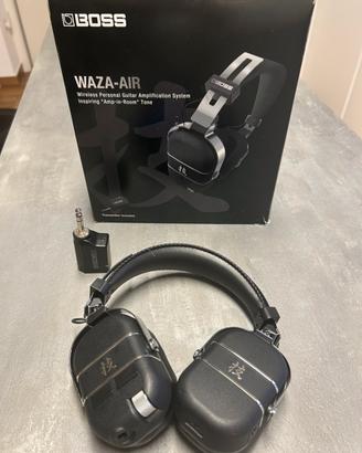 Boss Waza air cuffie chitarra bluetooth e wireless