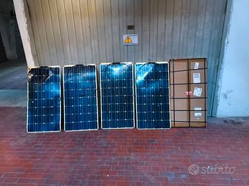 pannelli solari flessibili 100W roulotte/camper