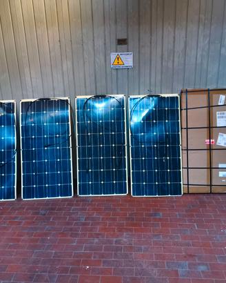 pannelli solari flessibili 100W roulotte/camper