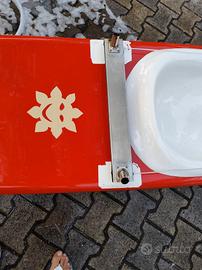 Canoa in vetro resina