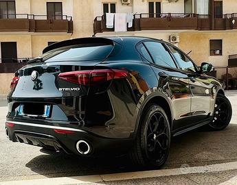 Coppia terminali scarico Alfa Romeo Stelvio