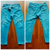 Jeans usati con strappi ultima moda tg 50 - 52
