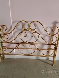 letto in ottone