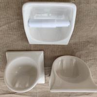 Accessori Bagno Porta sapone e Porta Carta