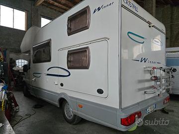 camper mansardato su fiat ducato 2800 jtd euro 4