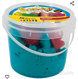 Sabbia cinetica 1kg con formine