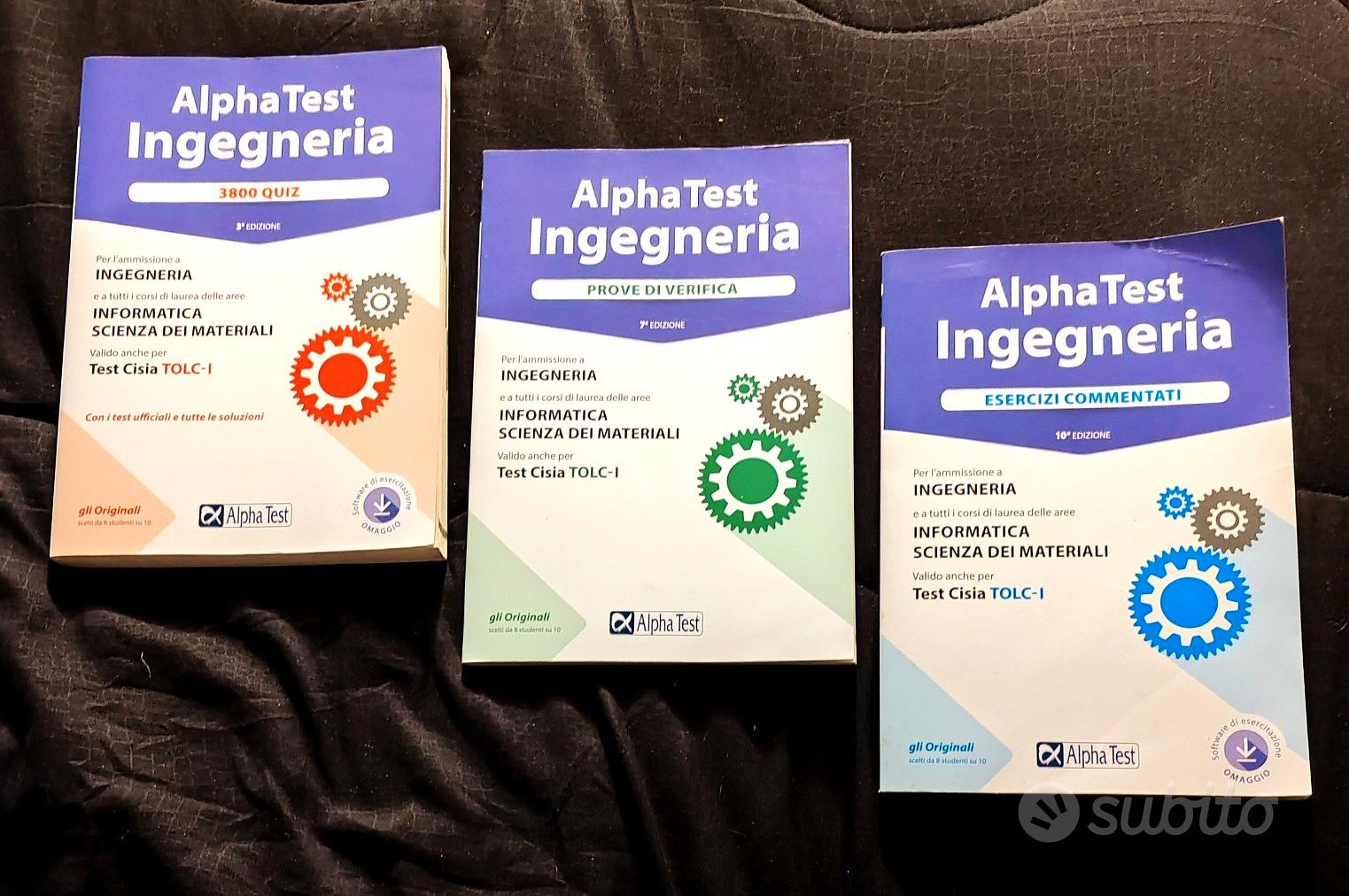 Alpha test ingegneria completo - Libri e Riviste In vendita a Napoli