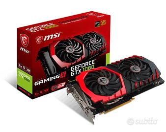 NVIDIA GTX 1060 3GB MSI Gaming X