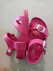 Scarpa bambina Natural Word 24 fucsia sandalo mare