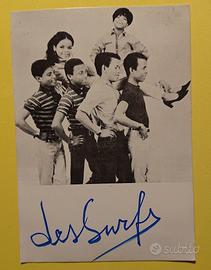 Cartolina Les Surfs -Sanremo 1966- Autografata