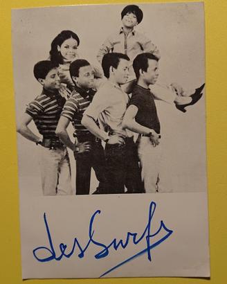 Cartolina Les Surfs -Sanremo 1966- Autografata