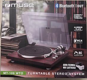 Giradischi Muse MT-109 WTO NUOVO mai usato