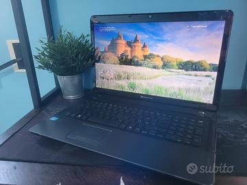 Notebook Packard i3 4gb 120GB SSD+500HDD win 10