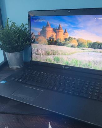 Notebook Packard i3 4gb 120GB SSD+500HDD win 10