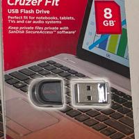 SanDisk Cruzer Fit 8GB USB 2.0 Flash Drive