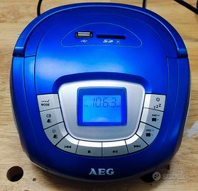 Radiosveglia stereo AEG SR 4373 SD/USB