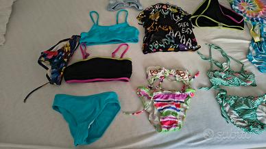 lotto costumi ragazzina