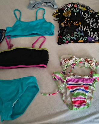 lotto costumi ragazzina