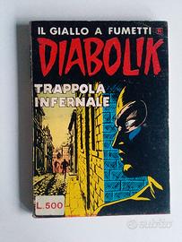 Diabolik ristampa N.11 "Trappola infernale"