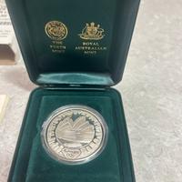Moneta Argento Olimpiadi Sydney 2000