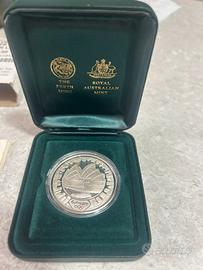 Moneta Argento Olimpiadi Sydney 2000