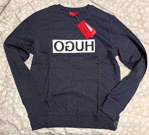 Felpa senza cappuccio Hugo Boss Dicago BLU Navy