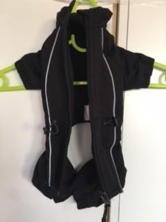 Cappottino impermeabile per cani piccoli max2,5