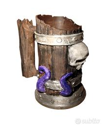 Tazza Decorativa Pirati – Teschio con Tentacoli
