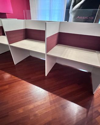 Scrivanie modulari 9 postazioni