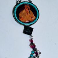 Les Nereides - collana in ceramica e perline