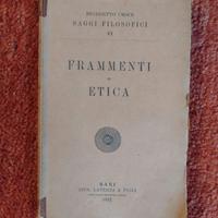 Benedetto Croce - Frammenti di etica