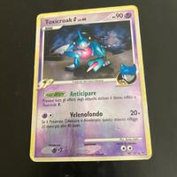 toxicroak teem galassia carta Pokémon 