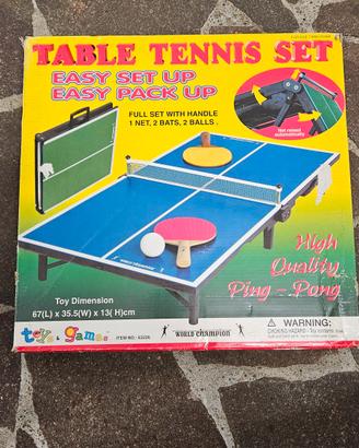 table tennis x bambini
