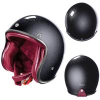 CASCO MOTO CAFE RACER STORMER VINTAGE GLITTERATO