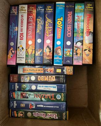 collezione 40 VHS Disney originali 