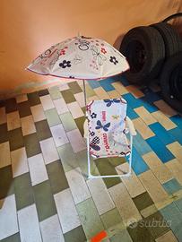 seggiola con ombrellino