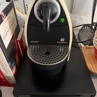 Macchina caffè Nespresso Krups beige+ portacapsule