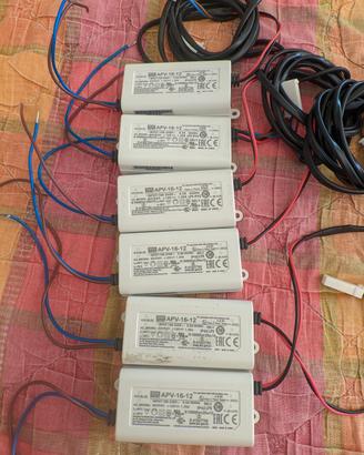 Alimentatori Led 12v 6 pezzi