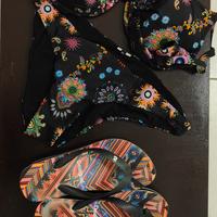 Desigual-coordinato costume da bagno e infradito