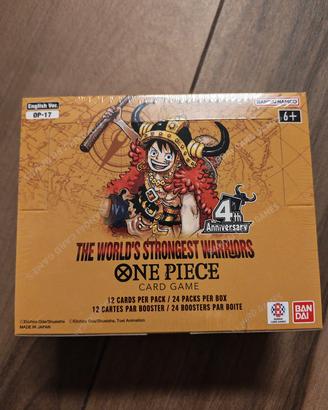 OP17 box Inglese  originale sealed