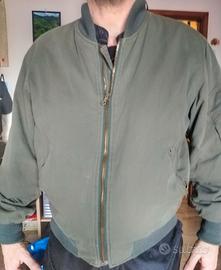 Giubbino Bomber in tessuto