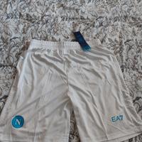 pantaloncino Napoli calcio 2025 bianco replica 30€